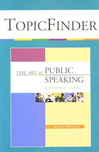 Book Art of Public Speaking - Topicfinder free