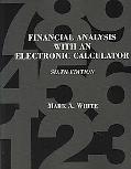 Book Financial Analysis with an Electronic Calculator free