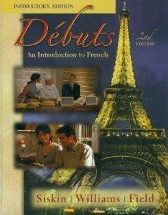 Book Debuts: An Introduction to French free