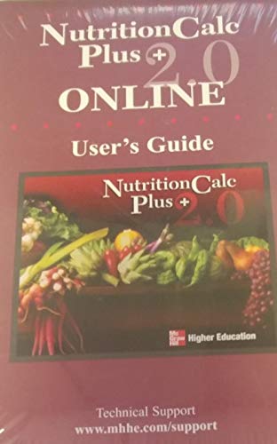 Book NutritionCalc Plus 2.0 Online Standalone free