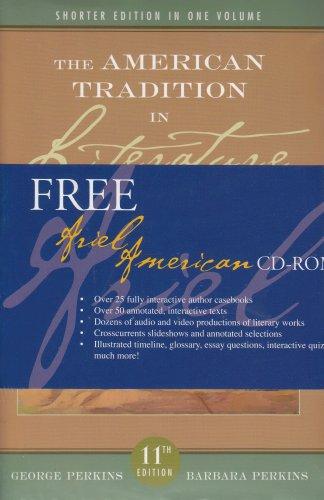 Book American Tradition in Literature with Readers Interactive Exploration of American Literature: Concise Edition free