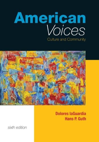 Book American Voices: Culture and Community with Student Access to Catalyst free