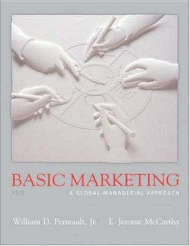 Book Basic Marketing W/Applications in Basic Marketing: Global-Managerial Approach (No. 1) free