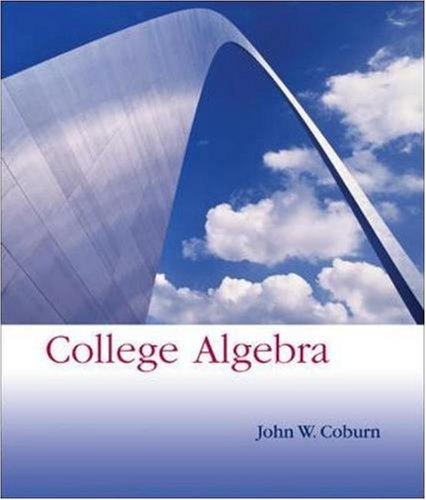 Book [Studyguide for College Algebra by Coburn, ISBN 9780073229829] (By: Cram101 Textbook Reviews) [published: December, 2010] free
