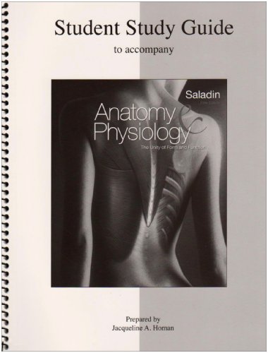 Book Student Study Guide Anatomy & Physiology: The Unity of Form and Function free
