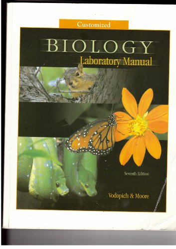 Book Customized Biology Laboratory Manual (for University Of Alabama - Tuscaloosa) free