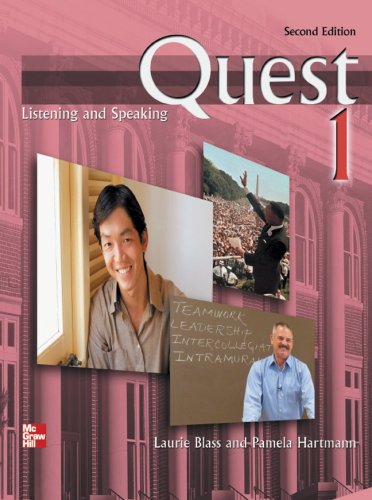 Book Quest Listening And Speaking, 2nd Edition - Level 1 (low Intermediate To Intermediate) - Audiocassettes (4) free