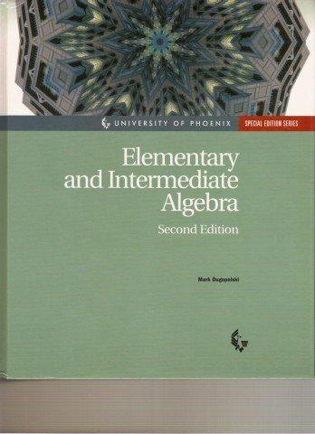 Book Elementary and Intermediate Algebra by Mark Dugopolski (2007) Hardcover free