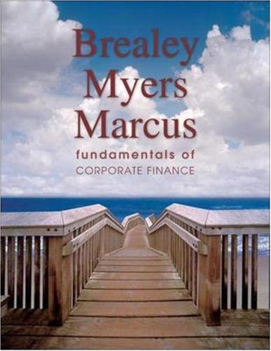 Book Fundamentals Of Corparate Finance: With Student Cd And Standard And Poor's Educational Version Of Market Insight And Homework Manager free