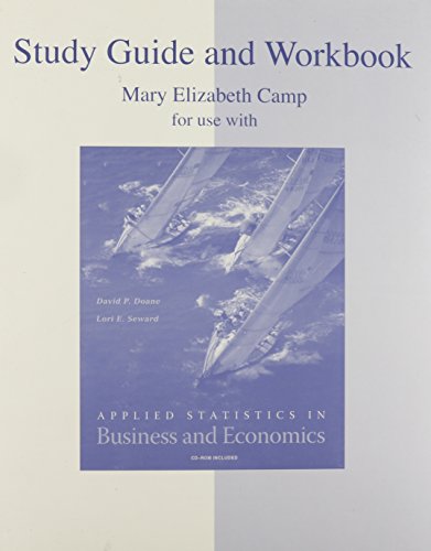 Book Study Guide to accompany Applied Statistics in Business and Economics free