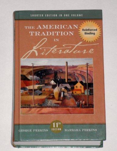 Book The American Tradition in Literature, Shorter free