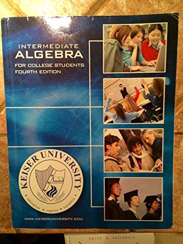 Book Intermediate Algebra For College Students free
