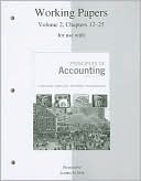 Book Principles Of Accounting Working Papers, Volume 2: Chapters 12-25 free