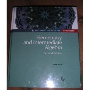 Book Elementary and IIntermediate Algebra (University of Phoenix Special Edition Series) by Mark Dugopolski (2006) Hardcover free