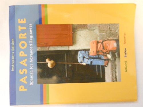 Book Pasaporte: Spanish for Advanced Beginners (Spanish Edition) free