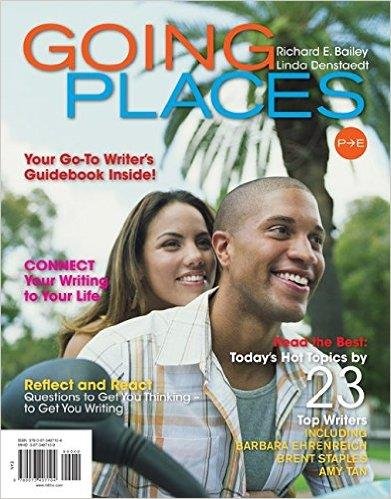 Book Going Places: Paragraph to Essay Annotated Instructor's Edition free