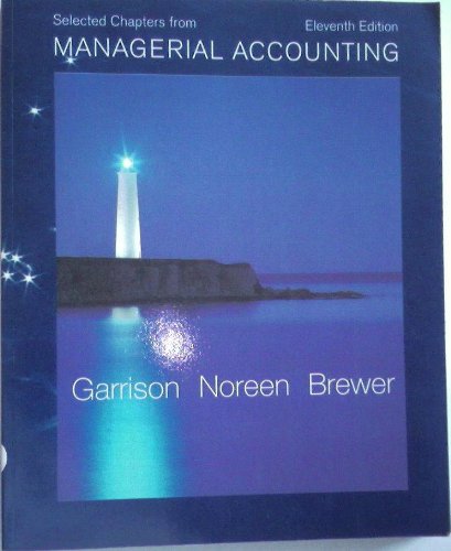 Book Selected Chapters From Managerial Accounting (11th Edition) free