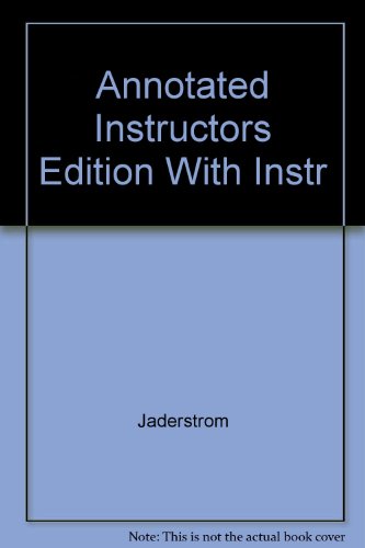 Book Annotated Instructors Edition With Instr free