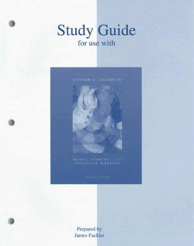 Book Study Guide to accompany Money, Banking, and Financial Markets free
