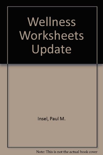 Book Wellness Worksheets free