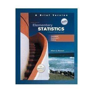 Book Elementary Statistics: A Brief Version (Annotated Instructor's Edition) free