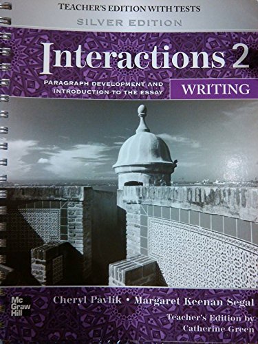 Book Interactions 2 Writing Teachers Manual free