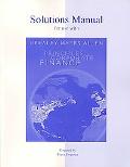 Book Solutions Manual to accompany Principles of Corporate Finance, 9th Edition free