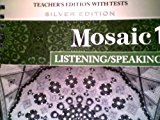 Book Mosaic Level 1 Listening/Speaking Teacher's Edition free