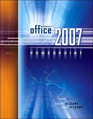 Book Microsoft Office PowerPoint 2007 Brief (O'leary Series) free