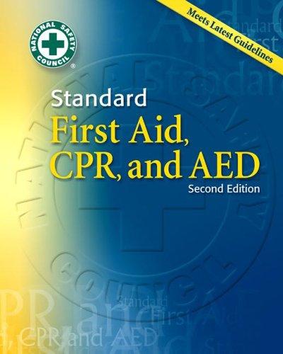 Book Standard First Aid, CPR and AED w/Pocket Guide (MH) free