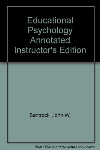 Book Educational Psychology Annotated Instructor's Edition free