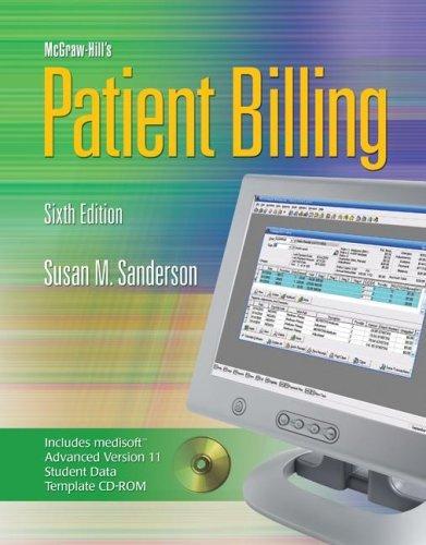 Book [Studyguide for Patient Billing by Sanderson, Susan M., ISBN 9780073309194] (By: Cram101 Textbook Reviews) [published: May, 2011] free
