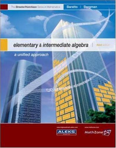 Book Elementary and Intermediate Algebra (MP) (The Streeter Series) free