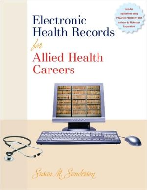 Book Electronic Health Records for Allied Health Careers w/Student CD-ROM free