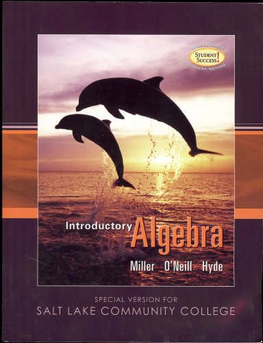 Book Introductory Algebra (Special Version for Salt Lake Community College) free