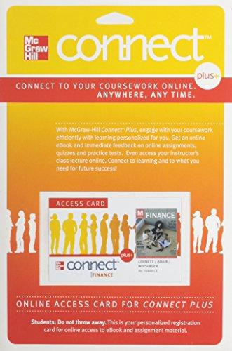 Book Connect Plus 1 Semester Access Card to accompany Finance free