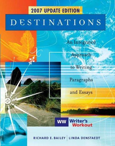 Book Destinations: An Integrated Approach to Writing Paragraphs and Essays, Updated Edition with Writer's Workout free