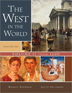 Book The West in the World, Volume II: From 1600 free