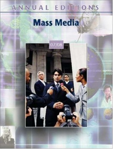 Book Annual Editions: Mass Media 07/08 free