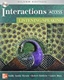 Book Interactions Access: Listening/ Speaking - With CD free