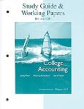 Book Study Guide & Working Papers Ch 1-14 to accompany College Accounting free