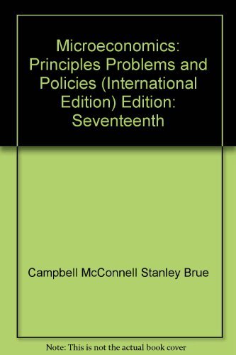 Book Microeconomics: Principles, Problems, and Policies free