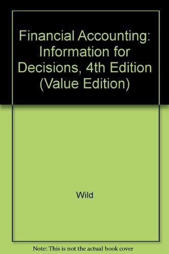 Book Financial Accounting: Information for Decisions, 4th Edition (Value Edition) free