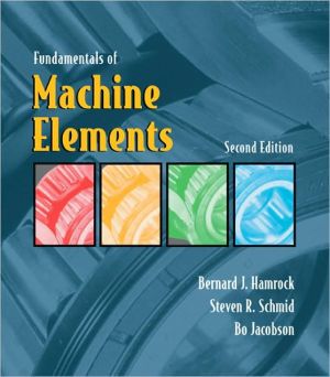Book Fundamentals of Machine Elements free