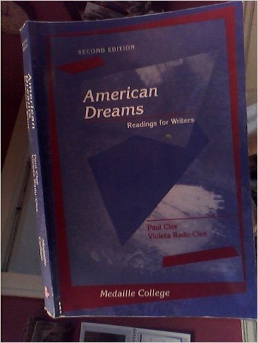 Book American Dreams (readings for writers) free