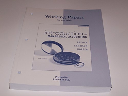 Book Working Papers to Accompany Introduction free