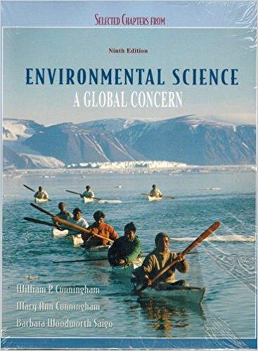 Book Selected Chapters from Environmental Science, a Global Concern, 9th edition, Custom printing 2007 (E free