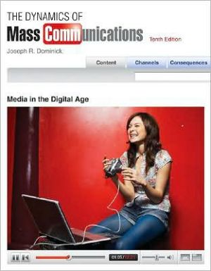 Book The Dynamics of Mass Communication: Media in the Digital Age with Media World 2.0 DVD-ROM free