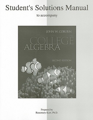 Book Student Solutions Manual for College Algebra free