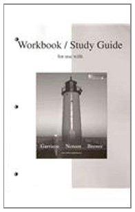 Book Workbook/Study Guide for use with Managerial Accounting free